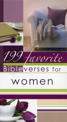 199 Favorite Bible Verses For Women PB - Christian Art Gifts